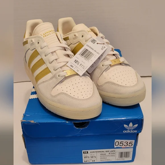 NIB LAFC Adidas Originals Centennial 85 Low Basketball Shoes Size Men 10.5 - Picture 8 of 16